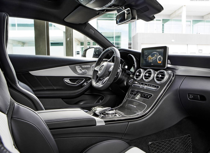 mercedes c 63 amg coupe interior