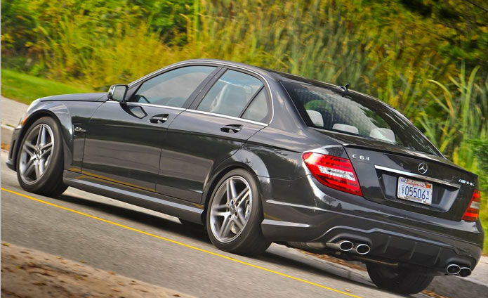 mercedes classe c amg 2012 traseira