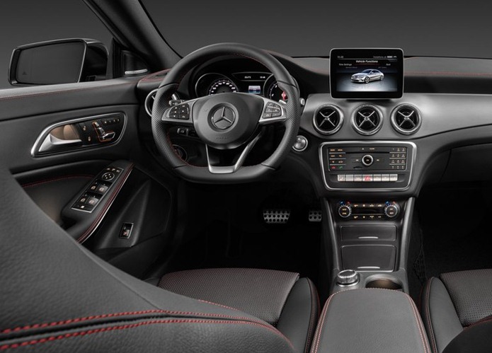 mercedes cla 2017 interior