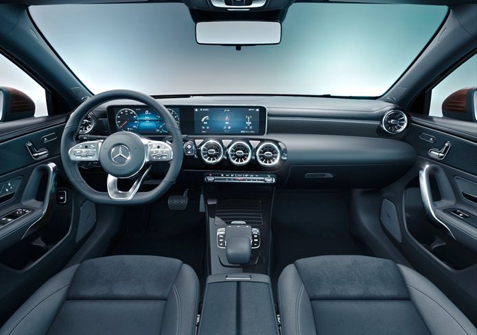 mercedes classe a sedan interior