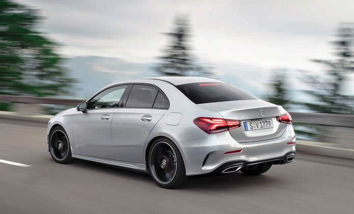 mercedes classe a sedan 2019 traseira