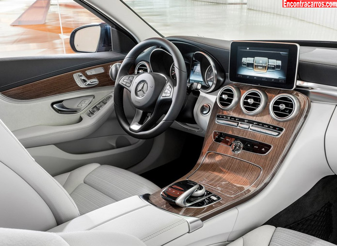 novo mercedes classe c interior