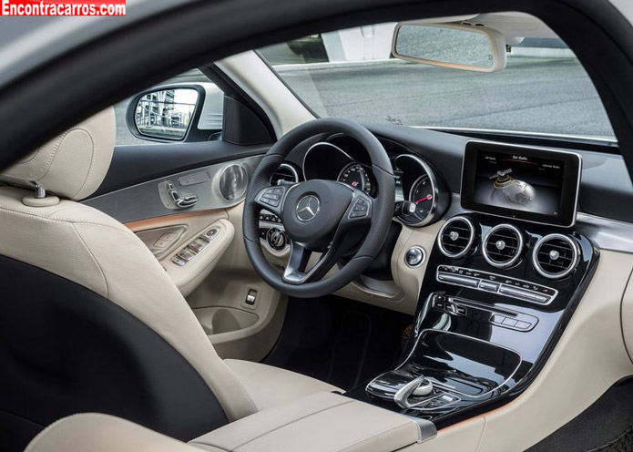 mercedes classe c 2014 2015 interior