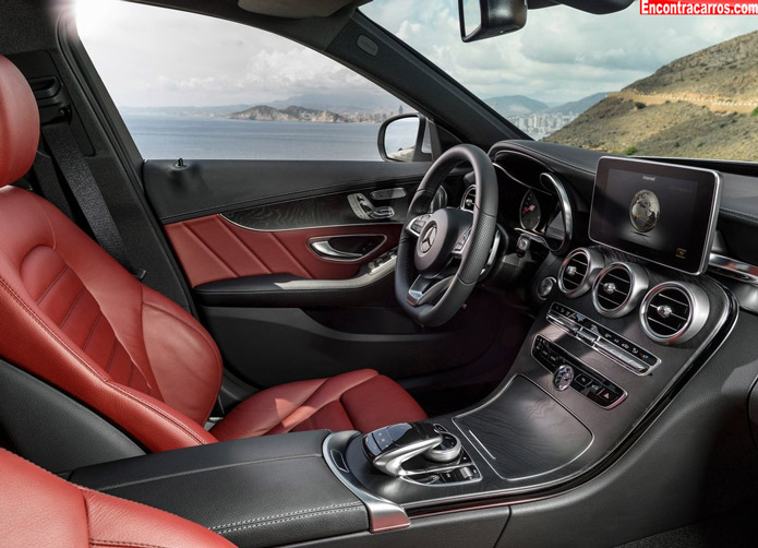 interior novo mercedes classe c