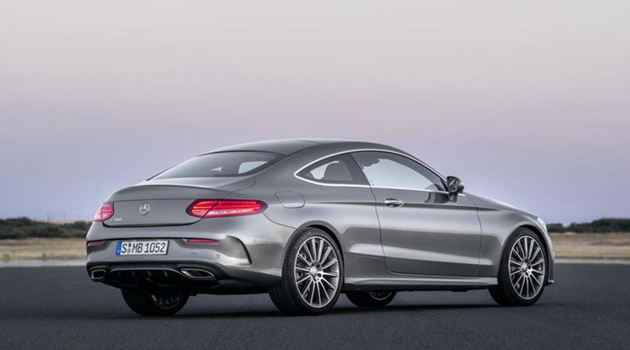 mercedes classe c coupe 2017 traseira