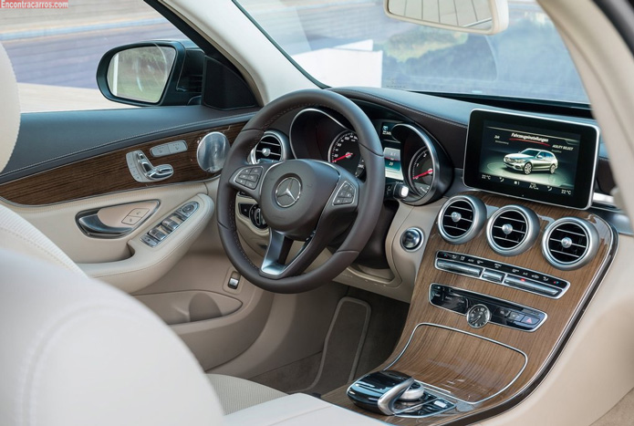 mercedes classe c estate 2015 interior painel