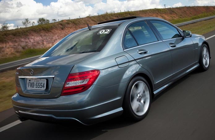 mercedes classe c 2012 - C250 CGI traseira