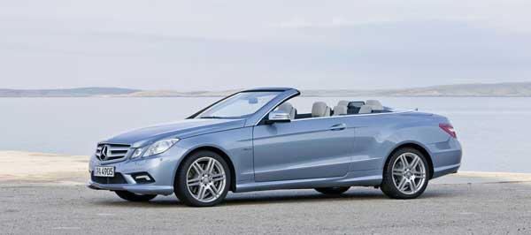 mercedes classe e convertible 2011