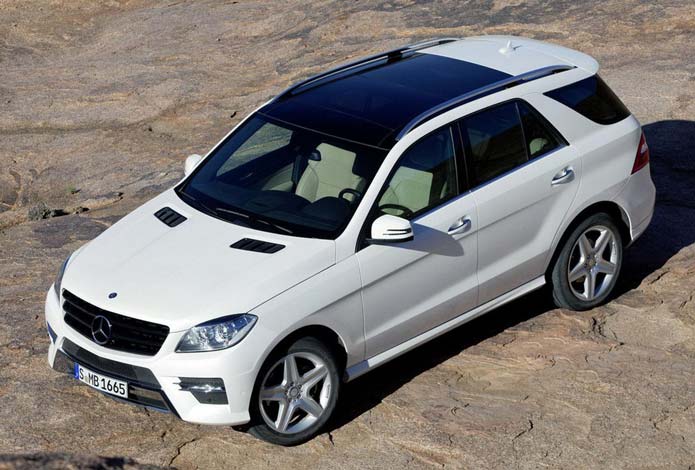 novo mercedes ml 2012