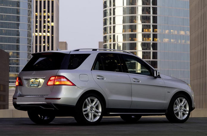 mercedes classe m 2012 traseira - 2012 mercedes ml rear view