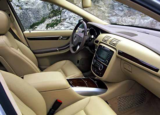 interior mercedes classe r