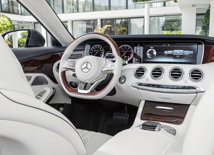 mercedes classe s cabriolet interior