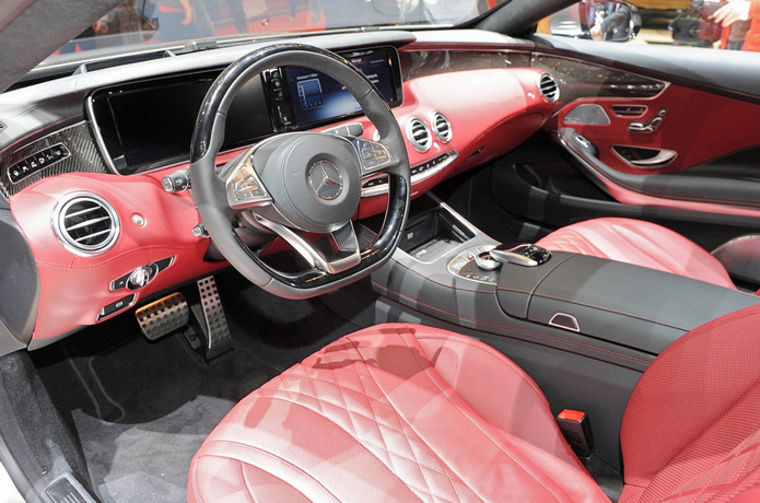 mercedes classe s coupe interior