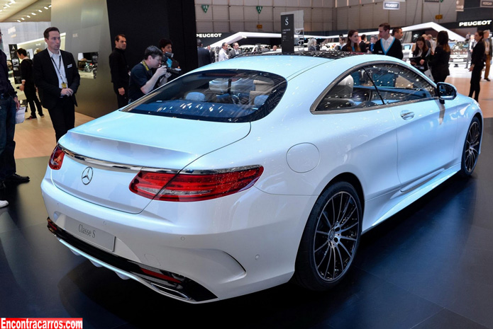 mercedes classe s coupe traseira