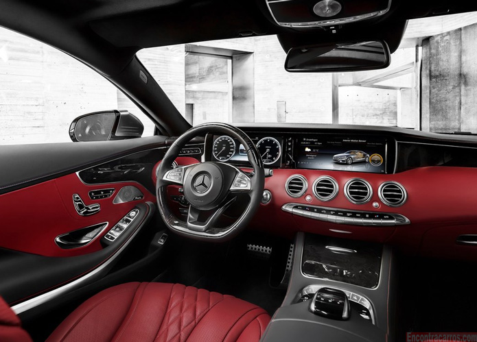 mercedes classe s coupe interior