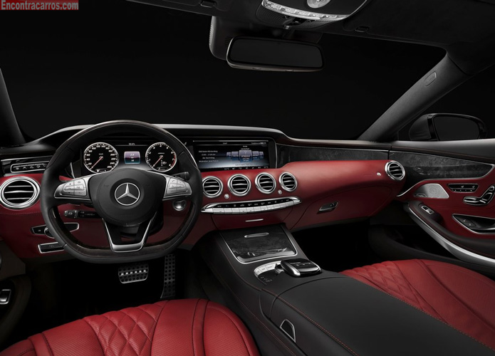 mercedes s500 coupe interior