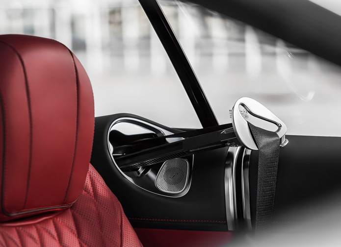 mercedes s500 coupe 2015 interior cinto de segurança