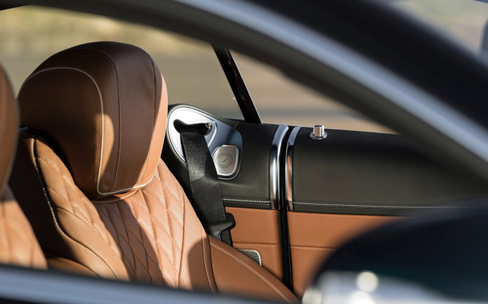 mercedes classe s coupe s500 2015 interior cinto de segurança