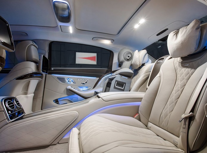 mercedes classe s maybach interior