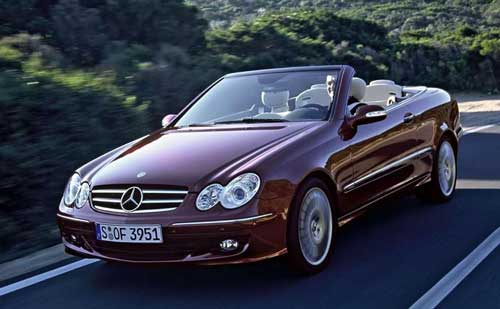 mercedes clk cabriolet