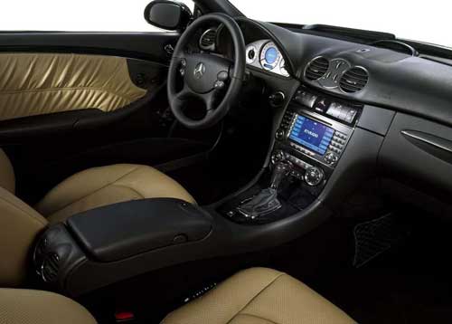 interior mercedes clk