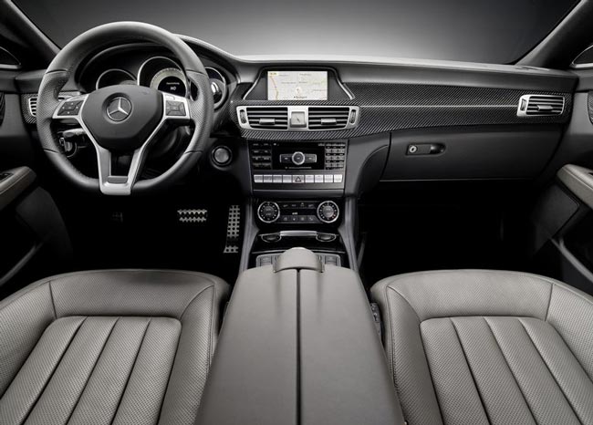 interior novo mercedes cls