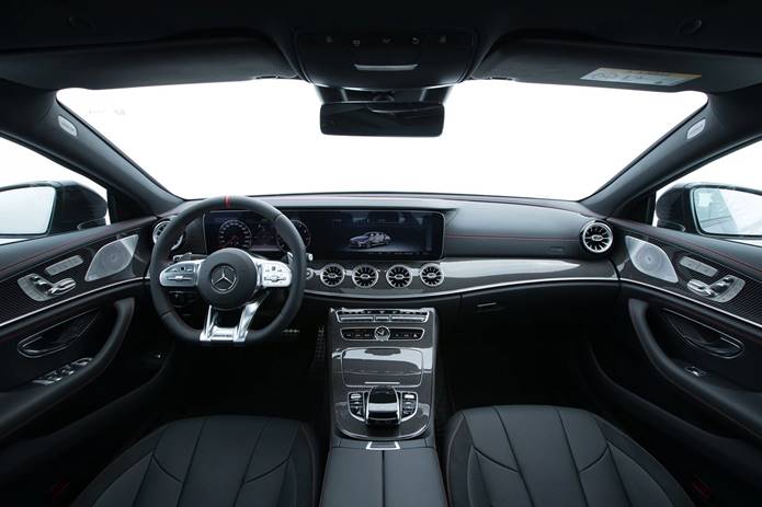 nova mercedes cls 53 amg 2020 interior painel