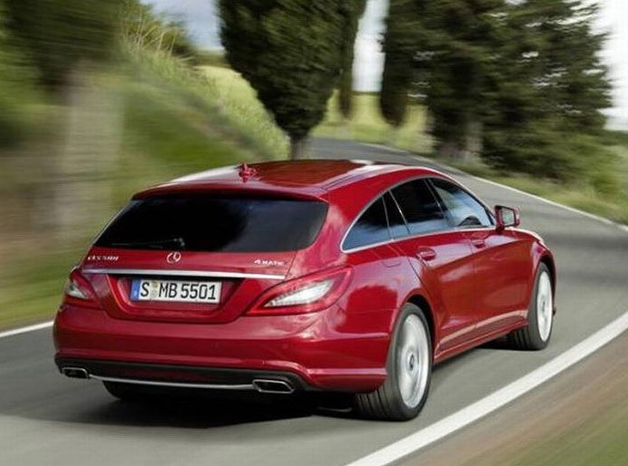 mercedes cls shooting brake 2013 traseira