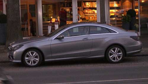 mercedes classe e coupe 2010 spy foto