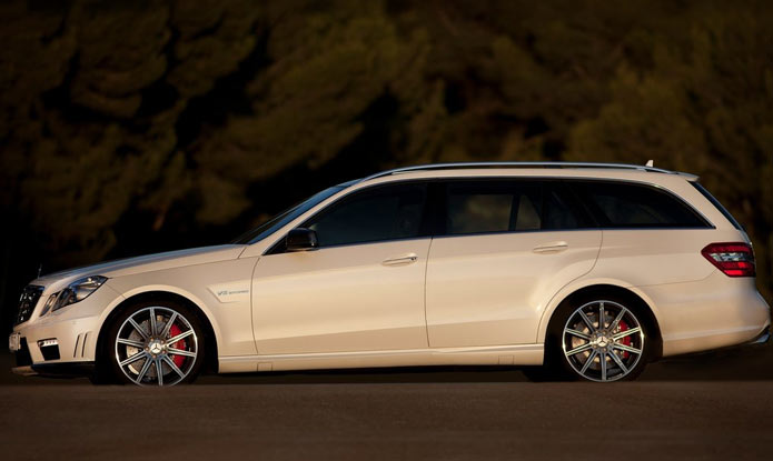 mercedes e63 amg wagon 2012 lateral