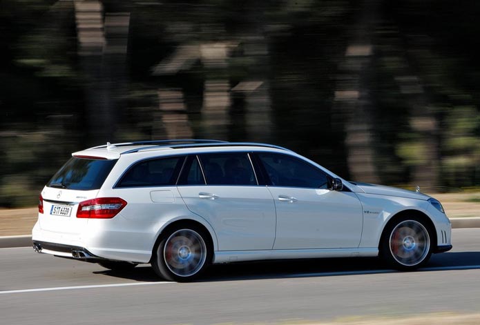 mercedes e63 amg wagon 2012 traseira