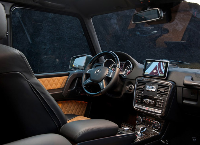 interior painel mercedes g65 amg 2013