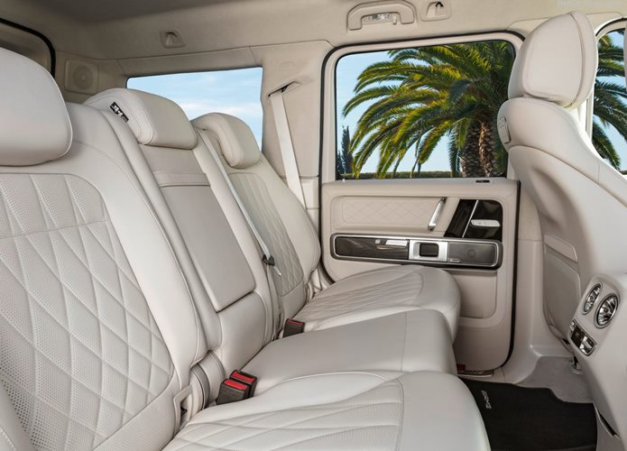 mercedes g63 amg 2019 interior banco traseiro