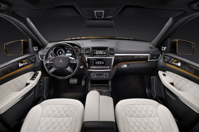 interior novo mercedes gl