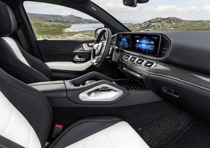 mercedes gle coupe 2021 interior