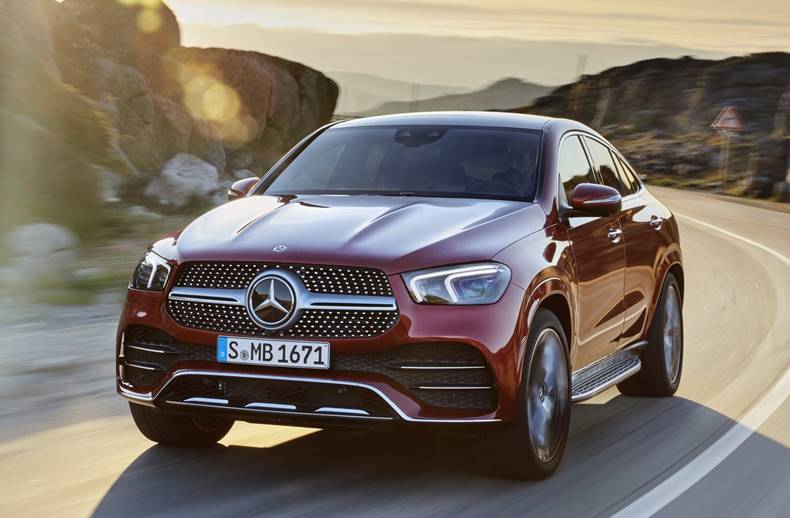 novo mercedes gle coupe 2021