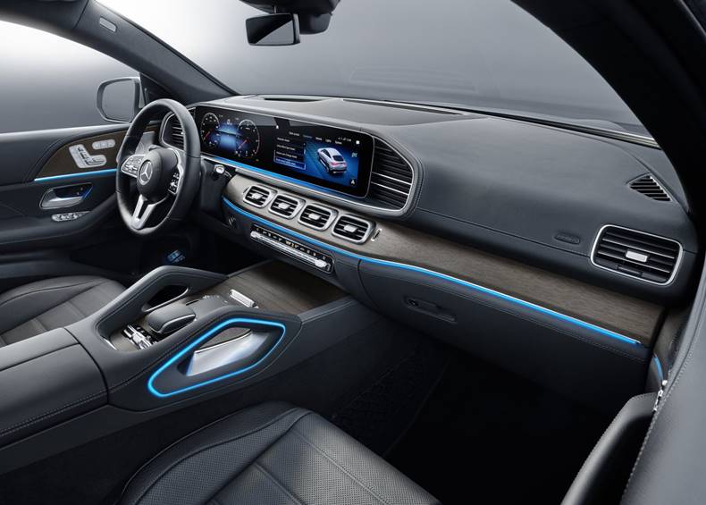 interior gle coupe 2021