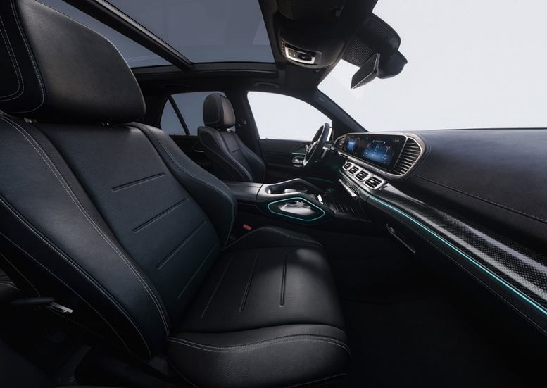 mercedes gle 2024 interior bancos dianteiros