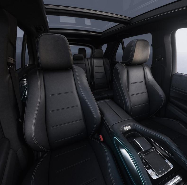 mercedes gle 2024 interior bancos