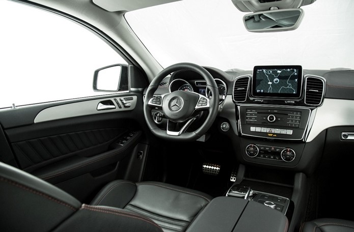 mercedes gle coupe brasil 2016 interior