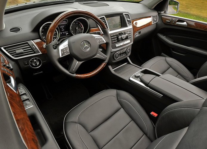 mercedes ml 350 bluetec 2014 interior