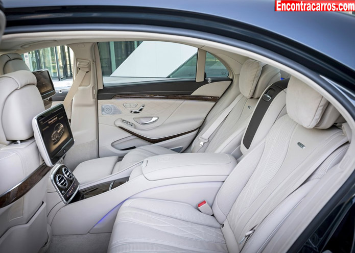 mercedes s65 amg 2014 interior banco traseiro