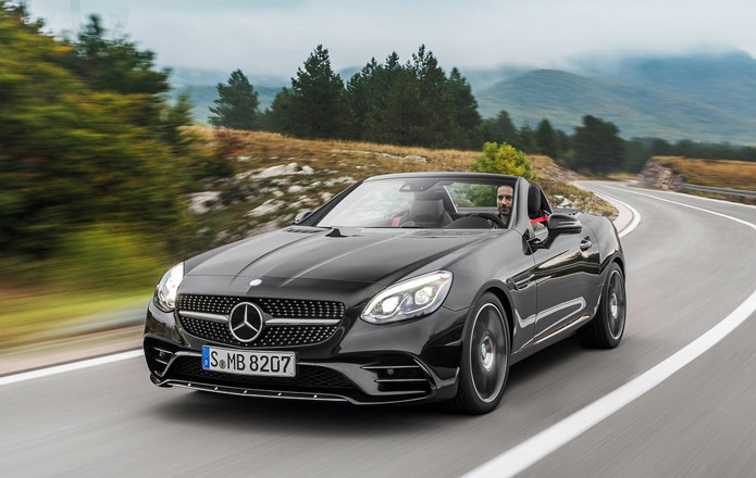 mercedes slc amg 2017