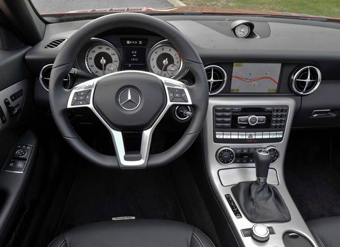 mercedes slk 2012 interior