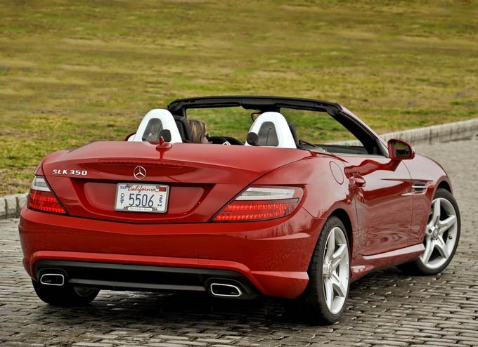 mercedes slk 2012 traseira