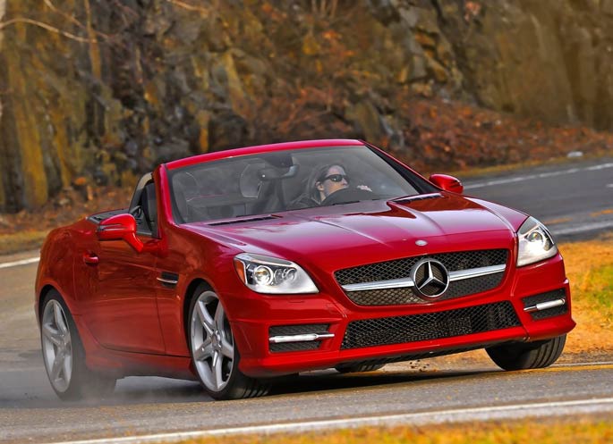 mercedes slk 2012