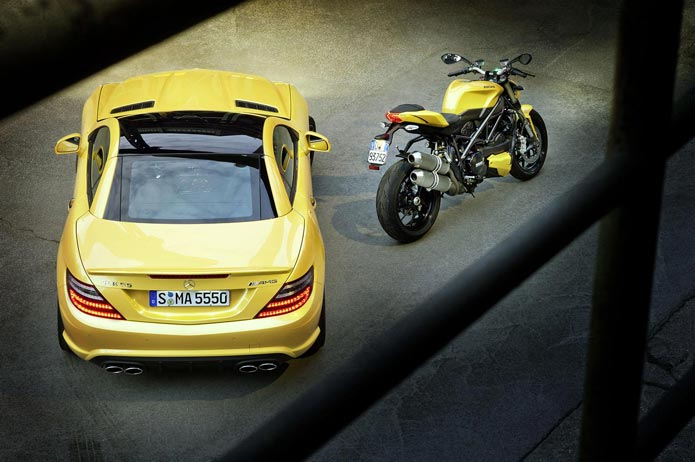 slk 55 amg ducati