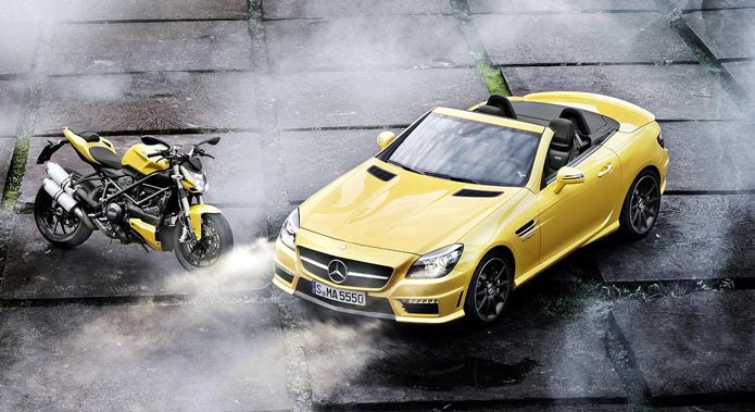 mercedes slk 55 amg streetfighter