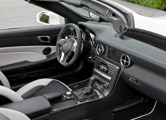 interior novo slk 55 amg