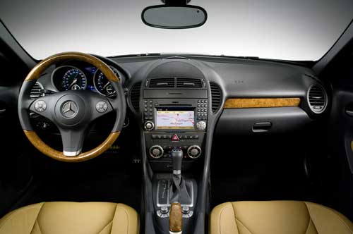 mercedes slk 2009 interior